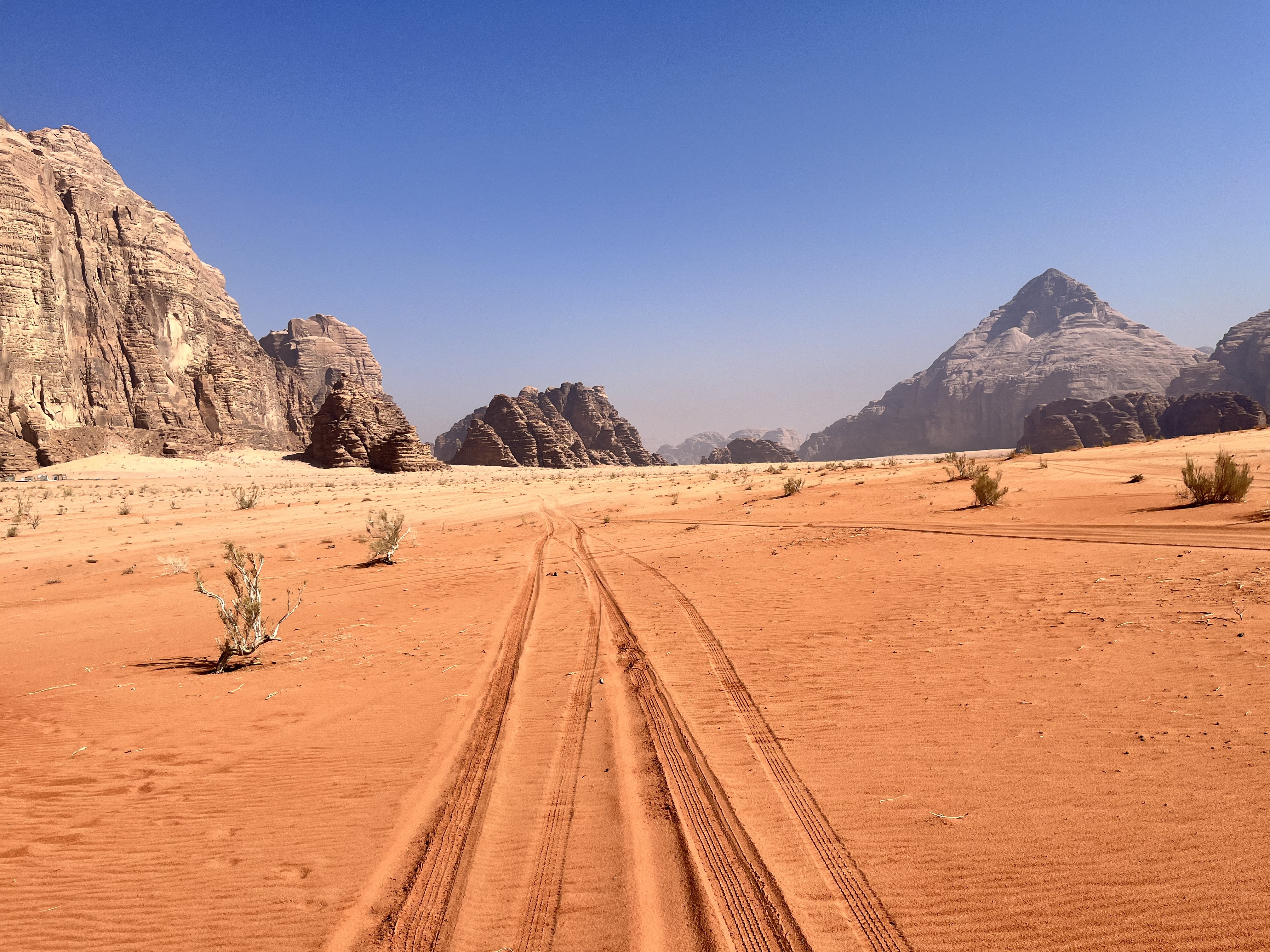 Deserto del Wadi Rum (Giordania)