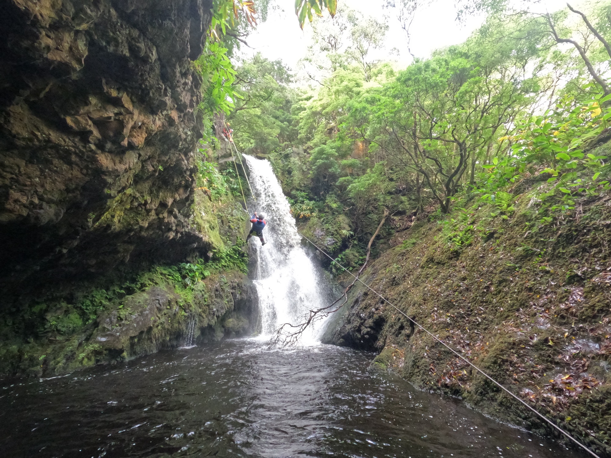 Canyoning a Flores (Fazenda de Santa Cruz, Portogallo)